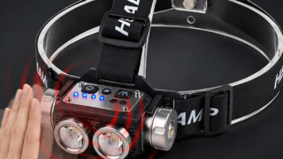 چراغ پیشانی دوگانه LED ماینینگ IPX4 ضد آب شارژی نوع C