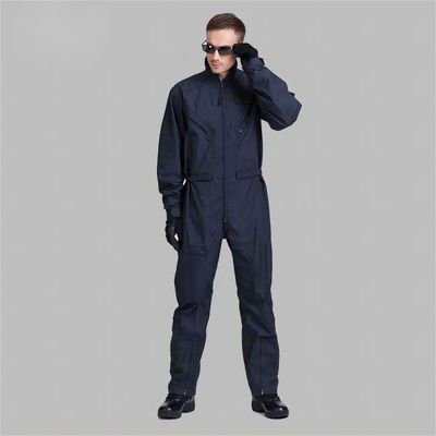 خرید روپوش 93% ضد شعله Nomex با عملکرد ضد الکتریسیته ساکن و وزن پارچه 220-260 گرمی برای ایمنی پتروشیمی تولید آنلاین