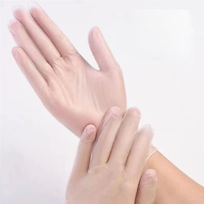 خرید دستکش یکبار مصرف محافظ M-Xl En455 دستکش یکبار مصرف پی وی سی تمیز کننده شفاف تولید آنلاین