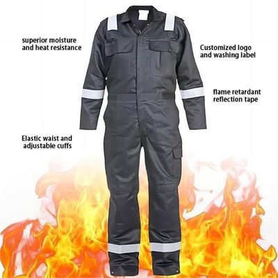 خرید ARC Flash 330gsm کت و شلوار ایمنی لباس کار صنعتی و بازدارنده قاب ایمنی تولید آنلاین