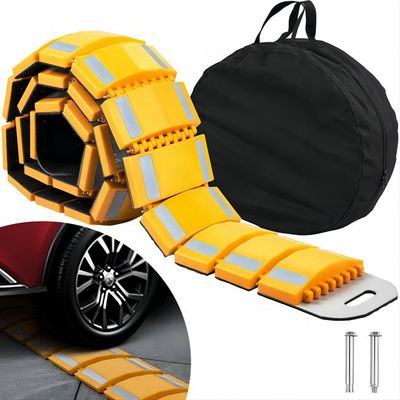 خرید 15.05 کیلوگرم لاستیک قابل حمل تاشو سرعت Humps به طول 9.8 فوت برای جاده های Driveway تولید آنلاین