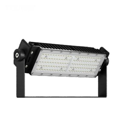 خرید IP66 درجه بندی شده و اختیاری 3000-6500K CCT FT100W چراغ سیلاب LED برای فرودگاه ها و ساختمان های بزرگ در سیاه و نقره تولید آنلاین