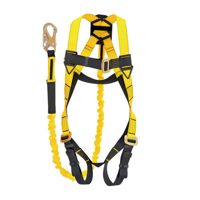 قیمت خوب 45mm Polyester High Strength Full Body Safety Harness با مقاومت 25000 پوند و گواهینامه ANSI/ASSE Z359.11-2014 آنلاین