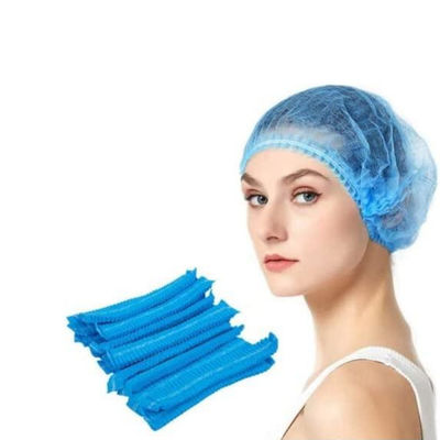 قیمت خوب گیره جراحی کلاه یکبار مصرف غیر بافته الاستیک S-2XL برای پزشکی آنلاین
