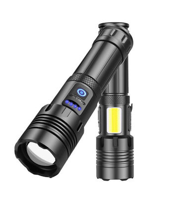 قیمت خوب 1500 لومن چراغ فلش LED با فوکس قابل تنظیم و IPX4 ضد آب برای کمپینگ و استفاده اضطراری آنلاین