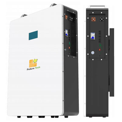 قیمت خوب 10kwh 51.2V باتری دیواری 200Ah ذخیره سازی خورشیدی باتری لیتیوم ظرفیت اسمی 20A Standrad شارژ فعلی آنلاین